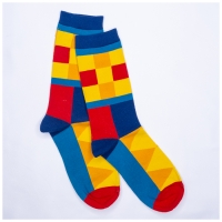 Chaussettes GÃ©omÃ©trique Mi-hautes