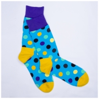 Chaussettes Pois En Folie Mi-hautes