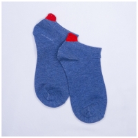Socquettes Petit CÅur Bleu ChinÃ©