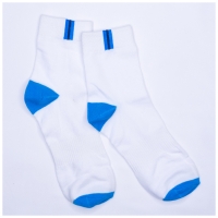 Socquettes Tennis Blanc/Bleu