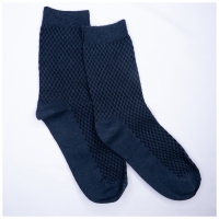 Chaussettes Enzo Vert FoncÃ© Mi-hautes Business Hommes