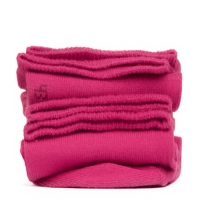 Chaussettes Rose Litchi Courtes Unies