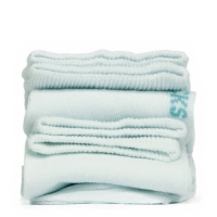 Chaussettes Bleu Petit garÃ§on Courtes Unies