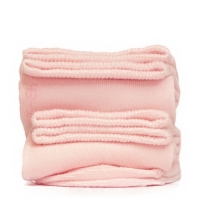 Chaussettes Rose Douceur Mi-Hautes Unies