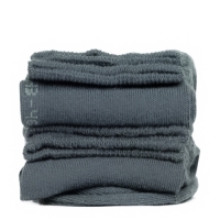 Chaussettes Gris Anthracite Mi-Hautes Unies