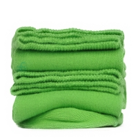 Chaussettes Vert Printemps Mi-Hautes Unies