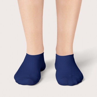 Socquettes Bleu Marine Unies