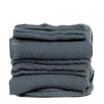 Socquettes Gris Anthracite Unies