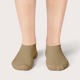 Socquettes Beige Lin Unies