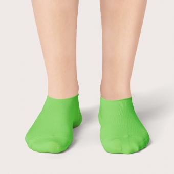 Socquettes Vert Printemps Unies