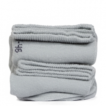 Socquettes Gris Souris Unies