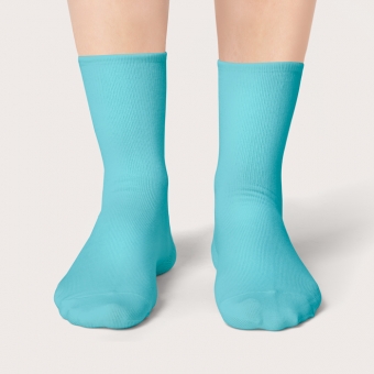 Chaussettes Bleu Allez l'OM Mi-Hautes Unies