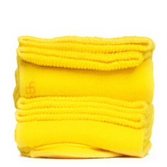 Chaussettes Jaune Citron Mi-Hautes Unies